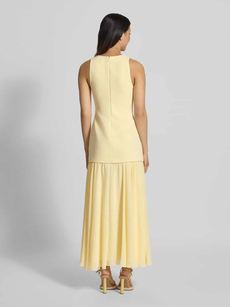 Forever New Avondjurk met viscose model 'Melva' lichtgeel, foto 3