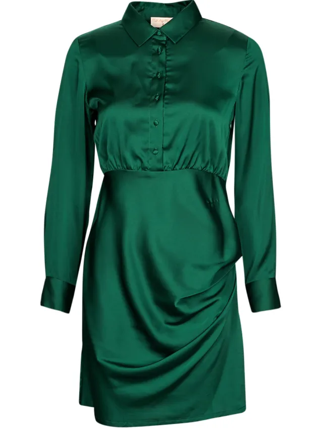 Moony Mood Korte Jurk Moony Mood SANDYA Groen