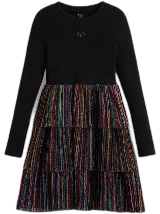 Desigual Meisjesjurk Desigual Jane zwart
