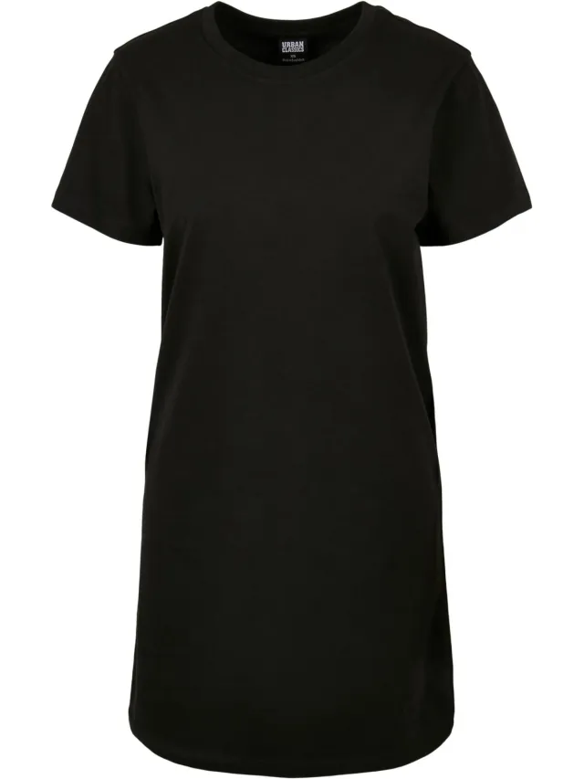 Urban Classics Dames/Dames gerecycled katoenen boxy t-shirt jurk (Zwart)
