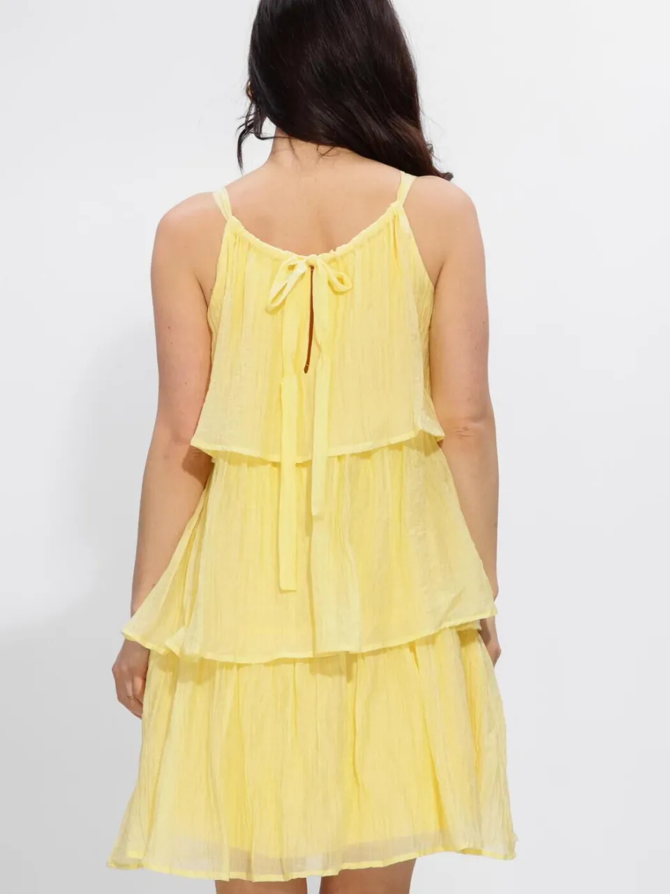 MoVeS Dames Jurken Mejse Dress 4629 - Geel, foto 3