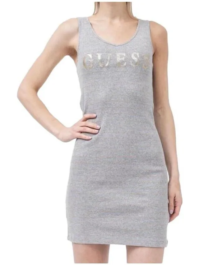 Guess Korte Jurk Guess Tank Grijs