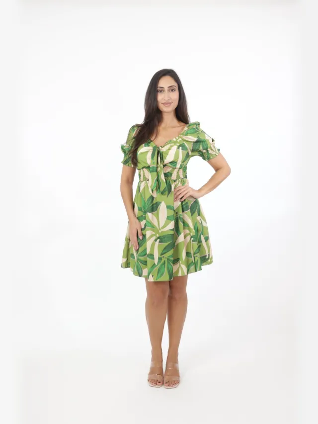 Elara Midikleid Grün