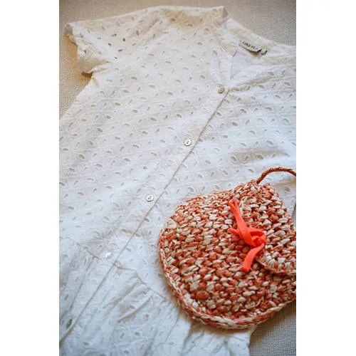 Like Flo A-lijn jurk broderie wit, foto 3