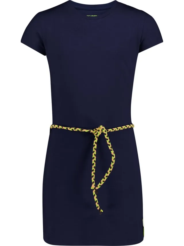 4President Meisjes jurk - Navy Blue - Meisjes jurken