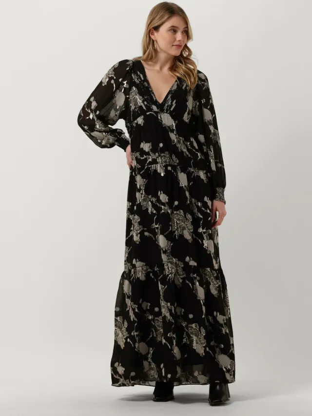 LEVETE ROOM Dames Jurken Lr-viva 3 Dress - Zwart
