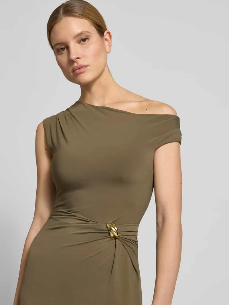 Forever New Avondjurk in one-shoulder look model 'Scout' kaki, foto 2
