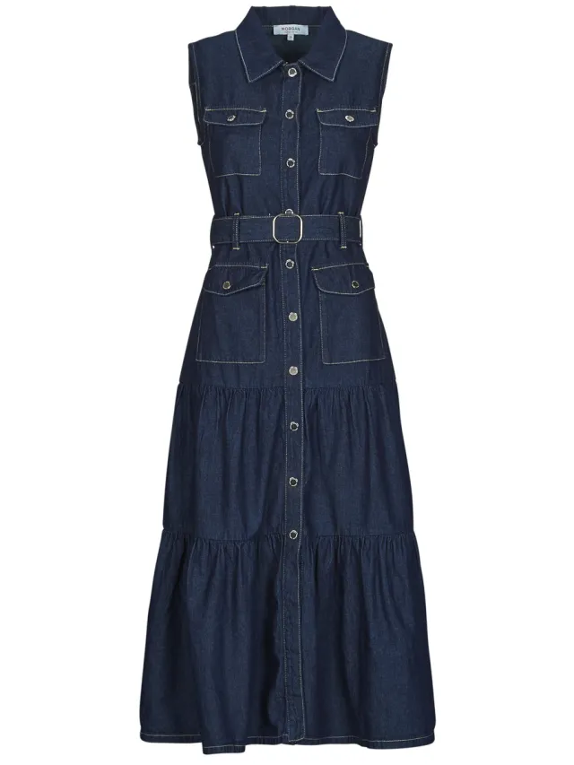 Morgan blousejurk donkerblauw