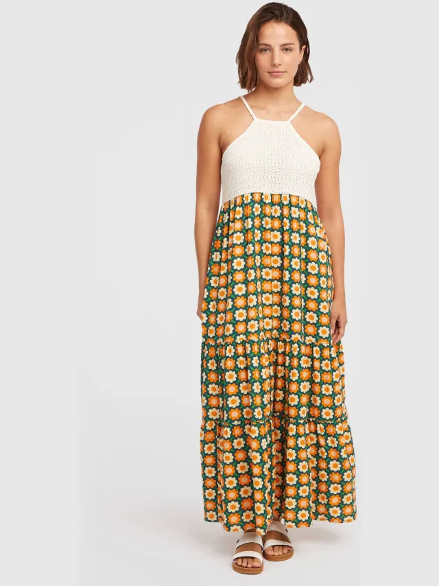 O'Neill O'Riginals maxi jurk meerkleurig Multi