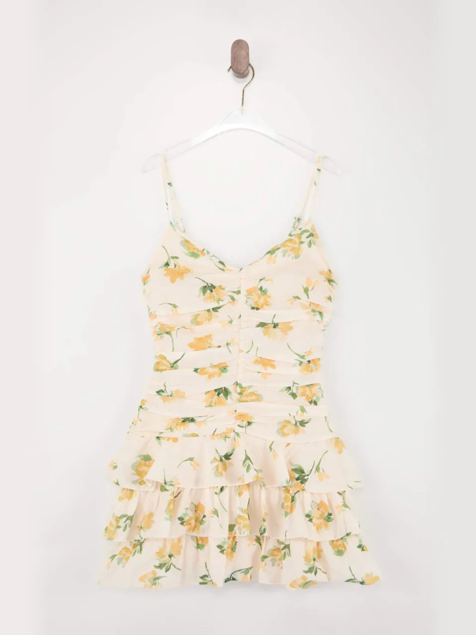 Trendyol TRENDYOLMİLLA Dames Meerkleurig Bloemen Kort / Mini Mouwloos Casual Skater Jurken veelkleurig, foto 2