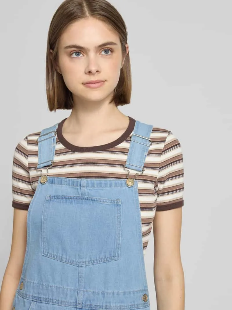 Only A-lijn denimjurk van katoenmix model 'NELLI', foto 4