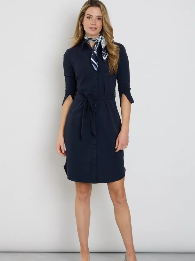 Mi Piace Travel Jurk Dames - Navy - 202092