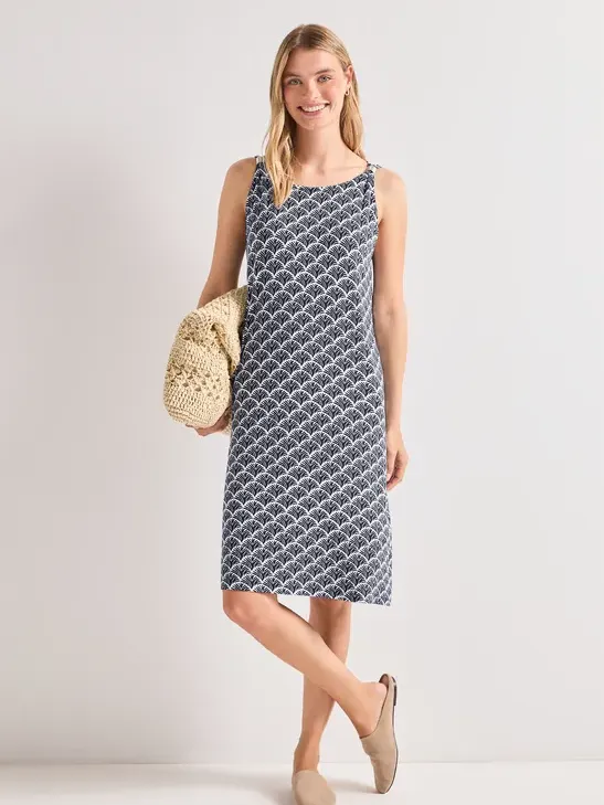Street One Knielange jurk met gespdetail Blauw