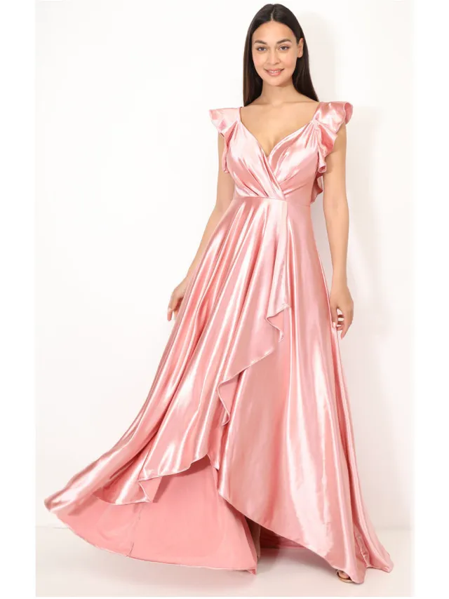 La Modeuse Jurk La Modeuse 70608_P165191 Roze