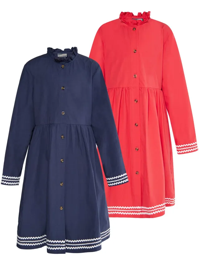 Mo Dress 2-Pack Navy & Red