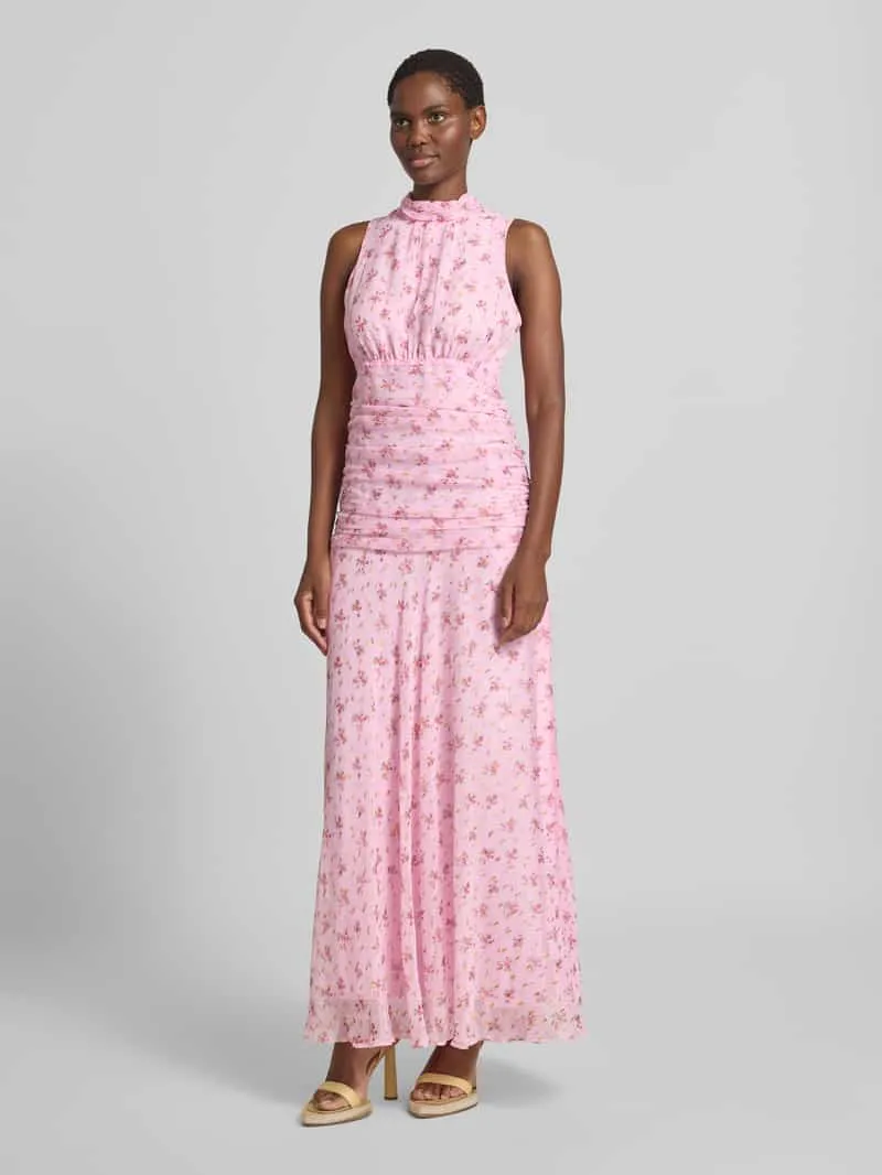 NEO NOIR Maxi-jurk met bloemenprint model 'Dori' Roze