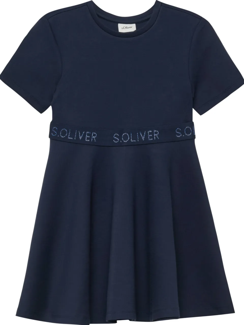 s.Oliver A-lijn jurk donkerblauw, foto 2