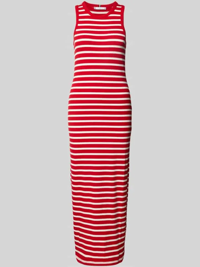 Tommy Hilfiger maxi-jurk zonder mouwen rood, foto 2