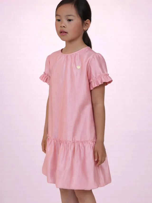 Le Chic A-lijn jurk roze