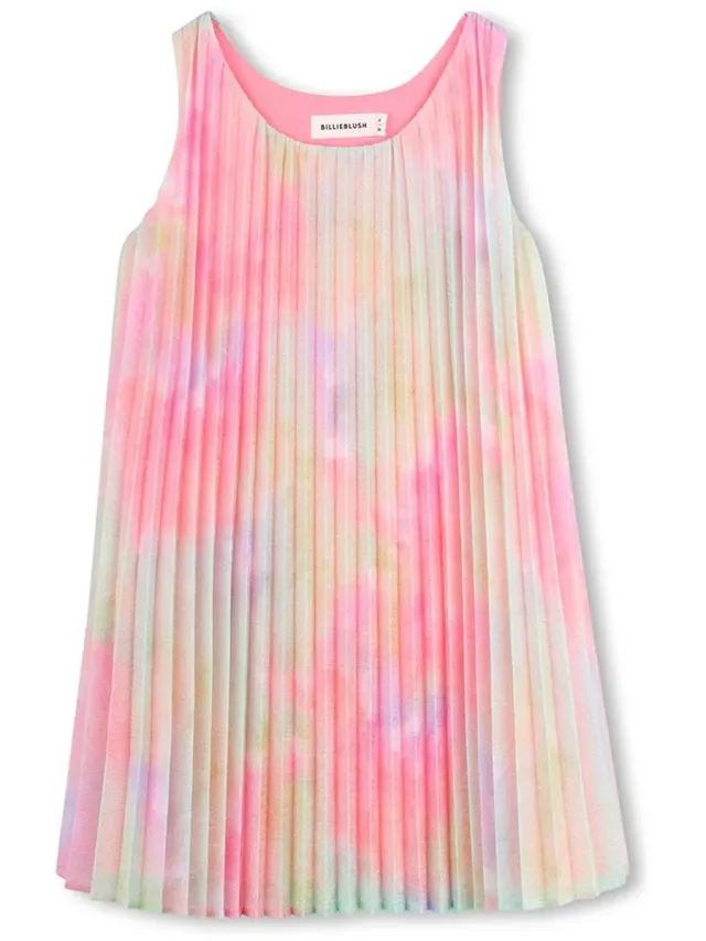 Billieblush U21821 Mouwloze Jurk Veelkleurig 10 Years Meisje Multicolor