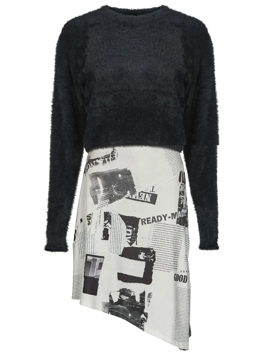 Desigual Oriana trui zwart, foto 2