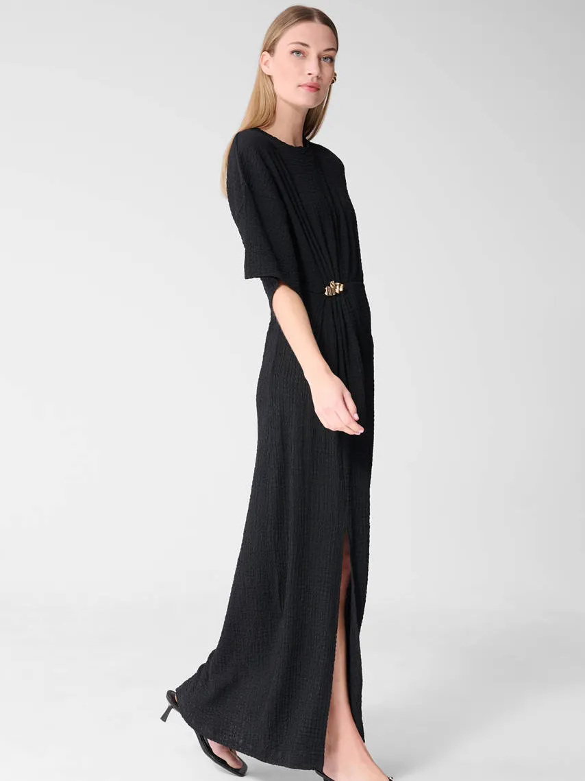 Shoeby maxi jurk zwart, foto 3