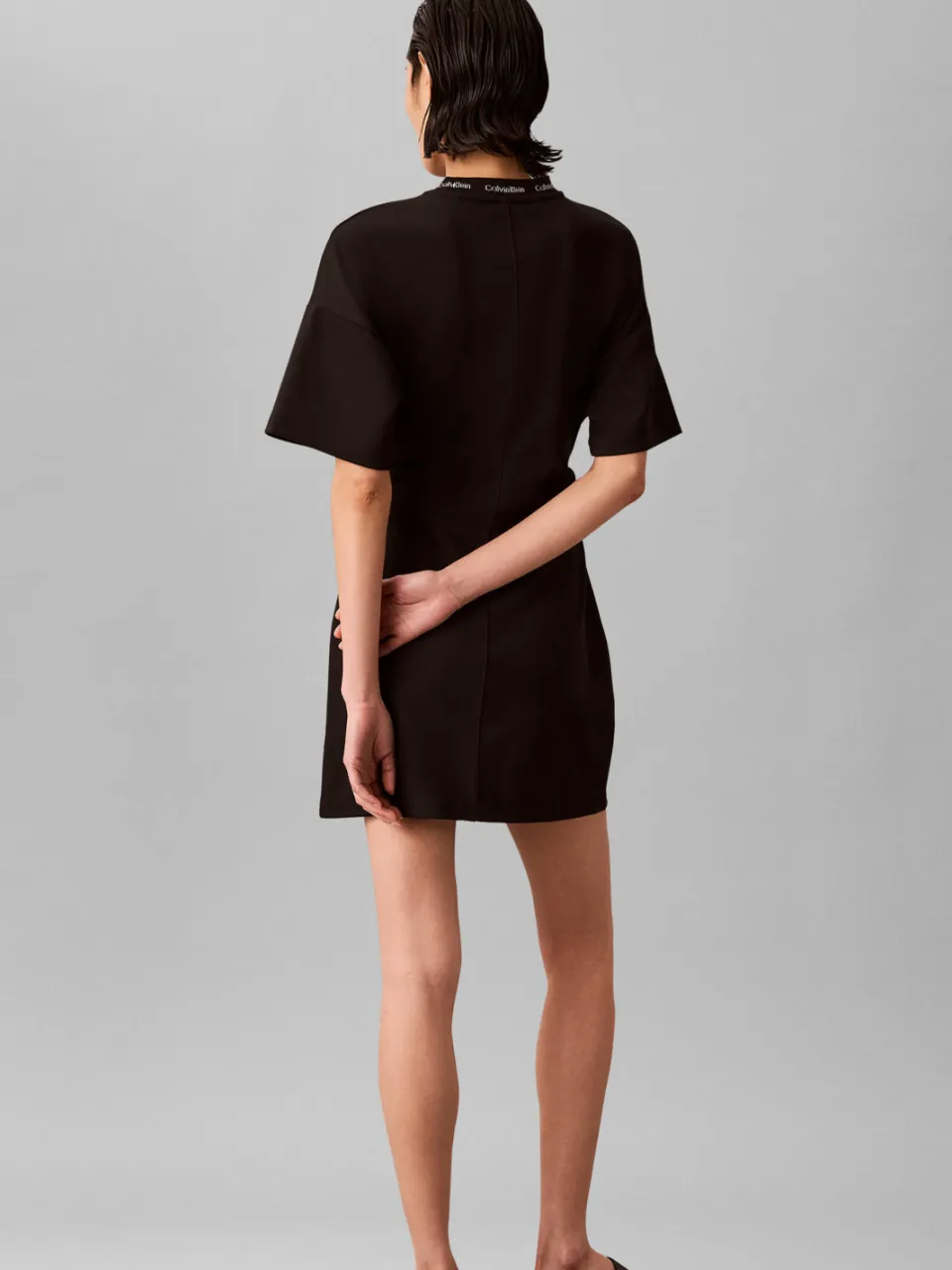 Calvin Klein Jeans mini jurk zwart, foto 6