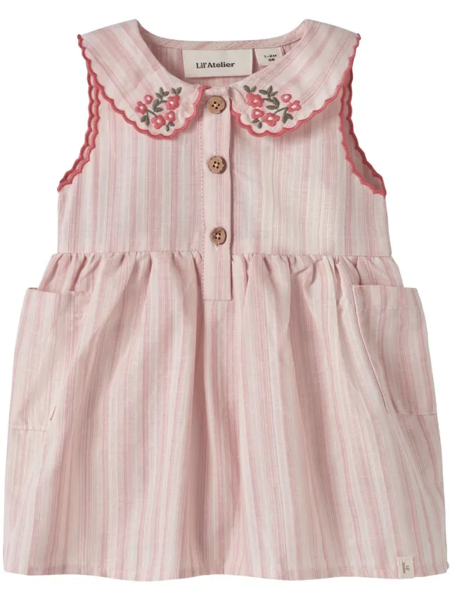 Lil' Atelier Baby Jurk Biologisch katoen Morganite