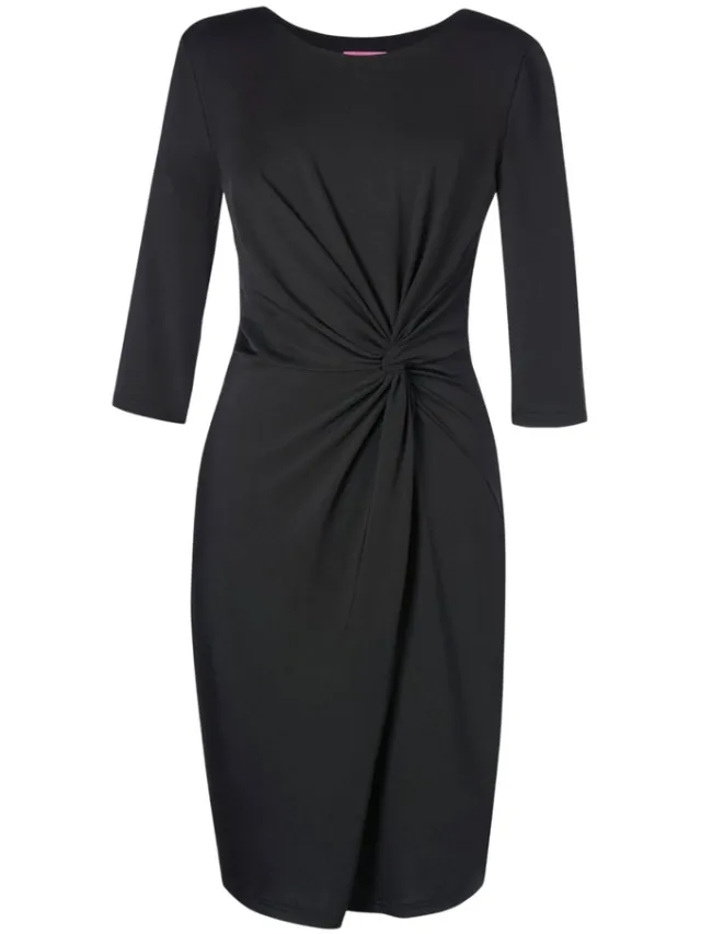 Brook Taverner Dames/Dames One Collection Neptune Jurk (Zwart), foto 2