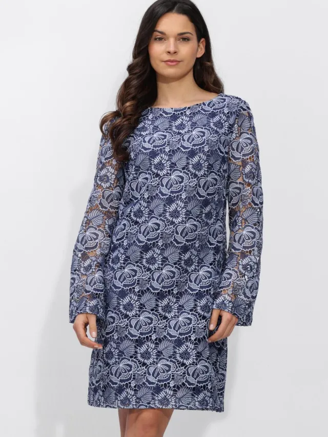Bruuns Bazaar Dames Jurken Mauritiabblucille Dress - Donkerblauw