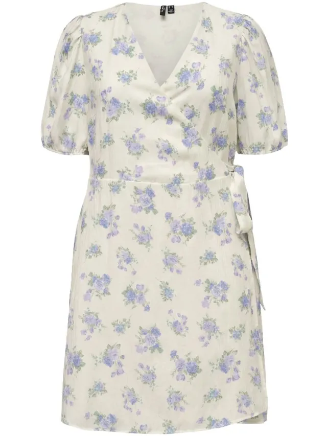 Vero Moda Curve Jurk VMCBELLA Midi-jurk birch 1