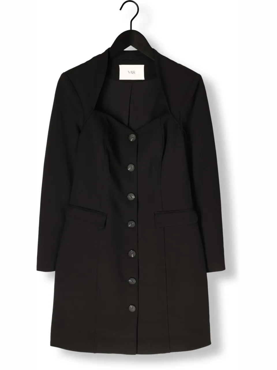 Y.A.S. YAS Dames Jurken Yasfavo 7/8 Blazer Dress - Zwart, foto 2