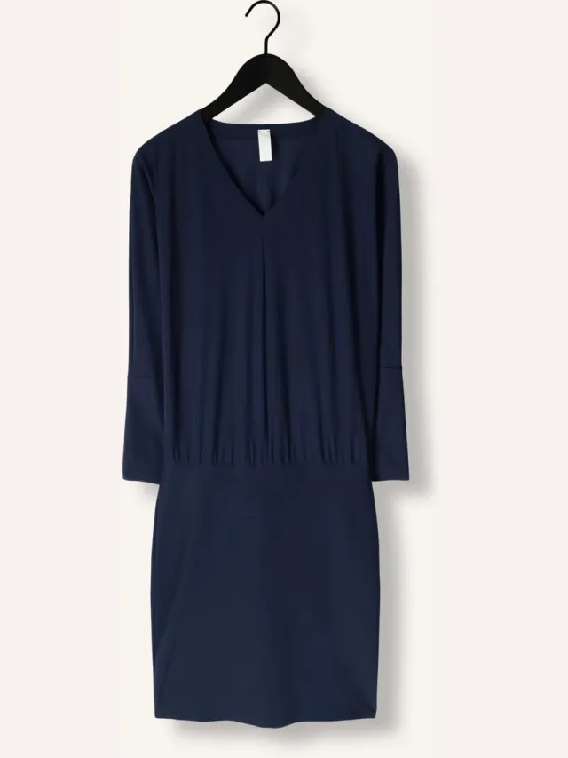 JapanTKY JAPAN TKY Lymas Dames - Jurk - Donkerblauw