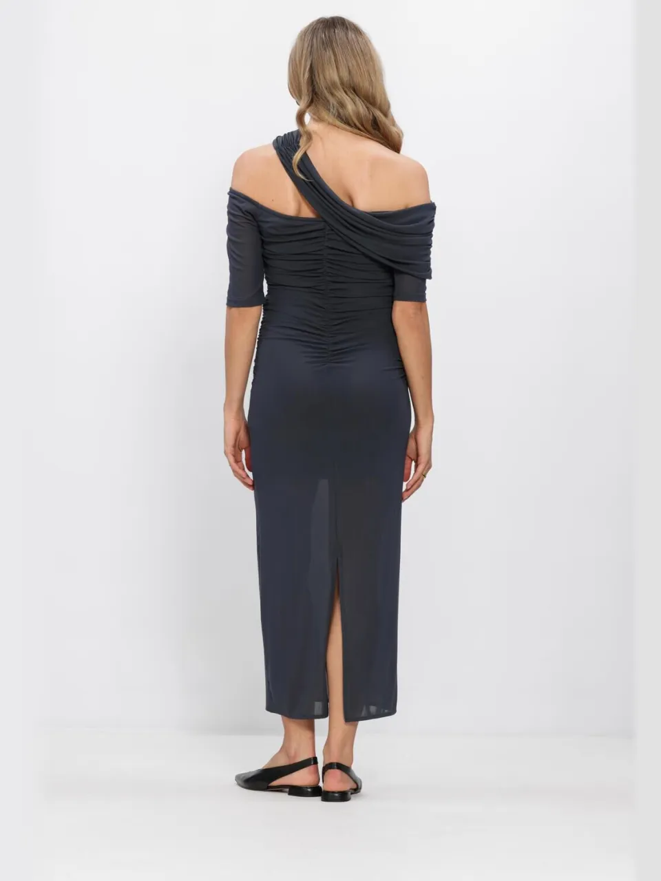 COPENHAGEN MUSE Dames Jurken Cmmejse-dress - Donkergrijs, foto 3