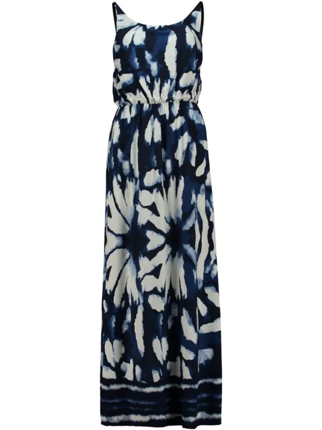 Hailys Dames Zomerjurk Blauw