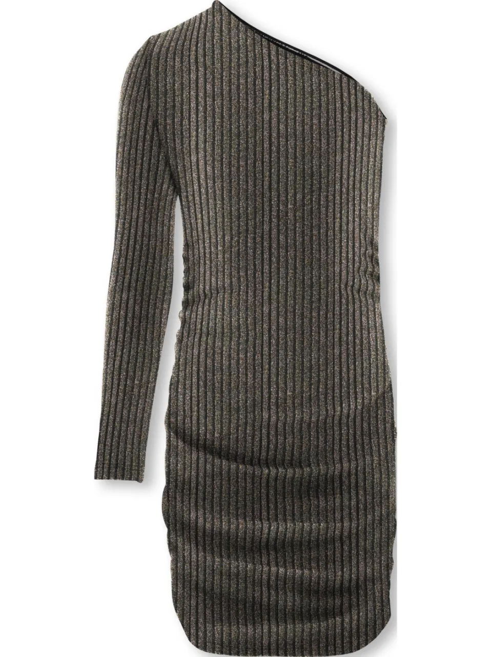 Only one shoulder jurk zwart, foto 3
