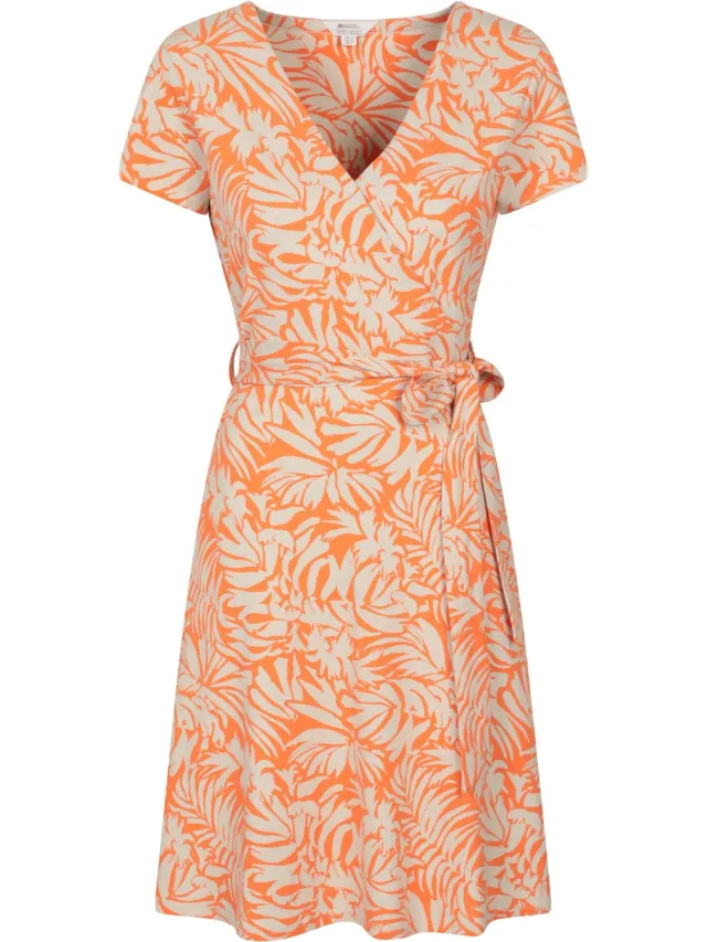 Mountain Warehouse Dames/Dames Santorini Daisy Jersey UV-beschermende jurk (Oranje)