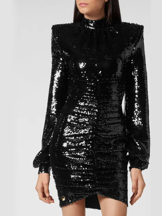 Philipp Plein Avondjurk Zwart