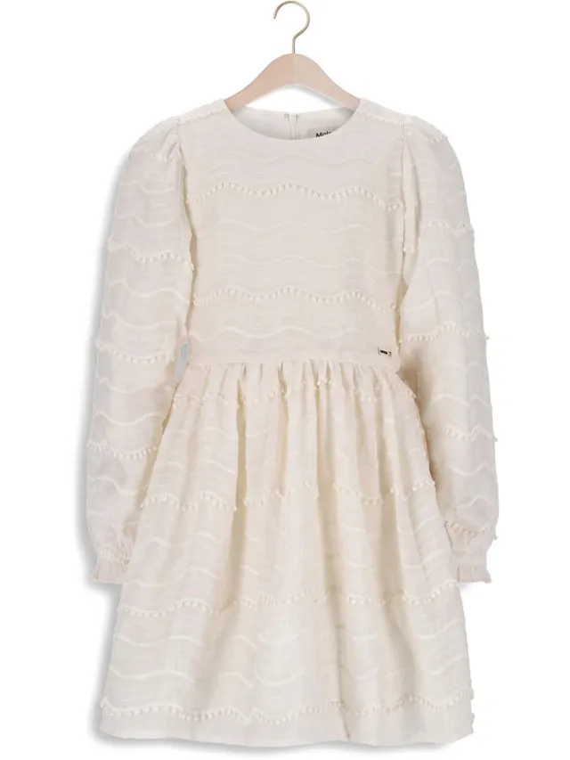 Nono Milly midi jurk offwhite, foto 2