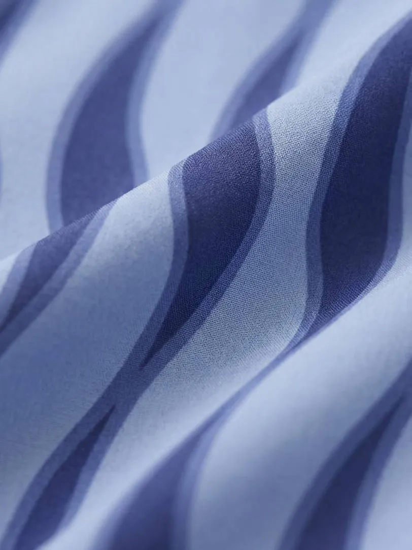Only Carmakoma wikkel-/overslagjurk blauw, foto 6