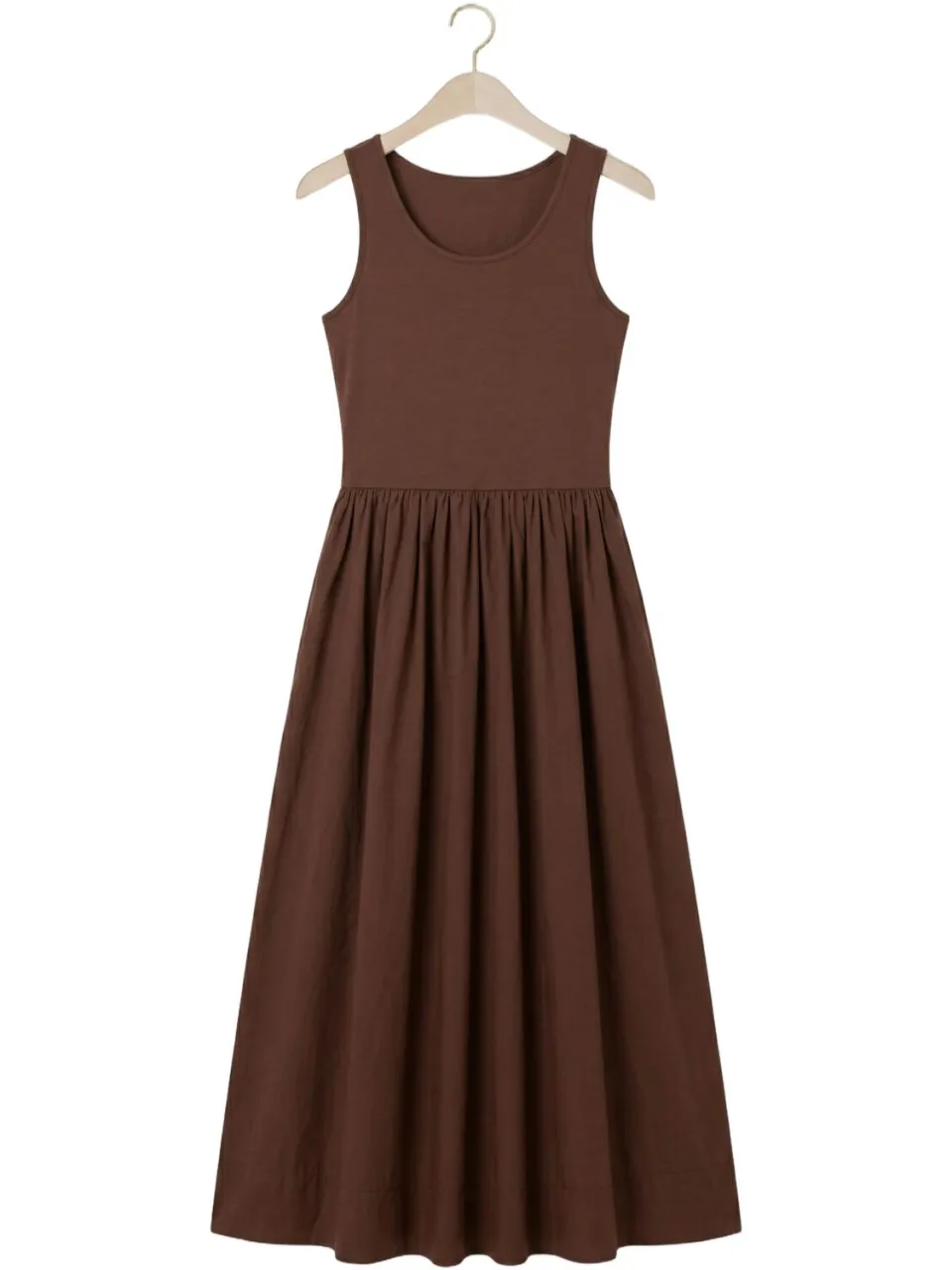 MINUS Dames Jurken Msmarie Midi Dress - Bruin, foto 2