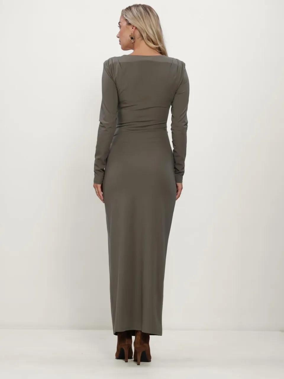 Freebird Dames Jurken Donne - Khaki, foto 3