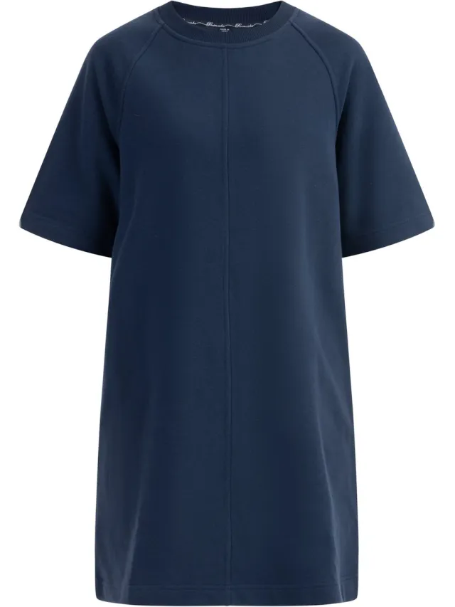 DREIMASTER sweatshirt jurk marine