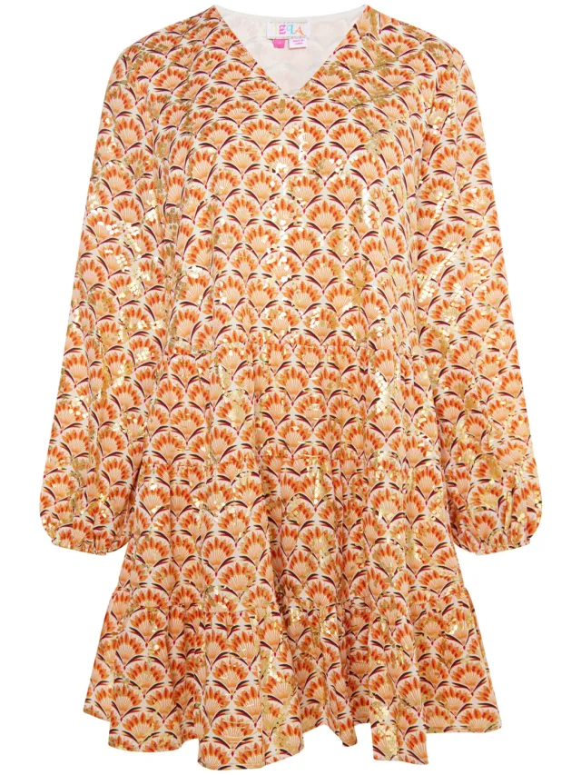 IZIA Jurk Dames Wol Wit Veelkleurig, foto 2