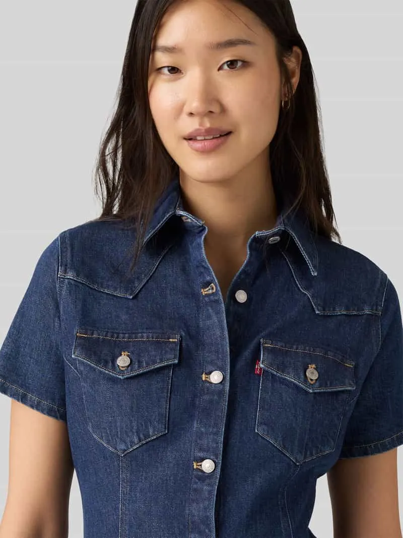 Levi's Smal vrijetijdsjurk in denimlook model 'TRACE', foto 3