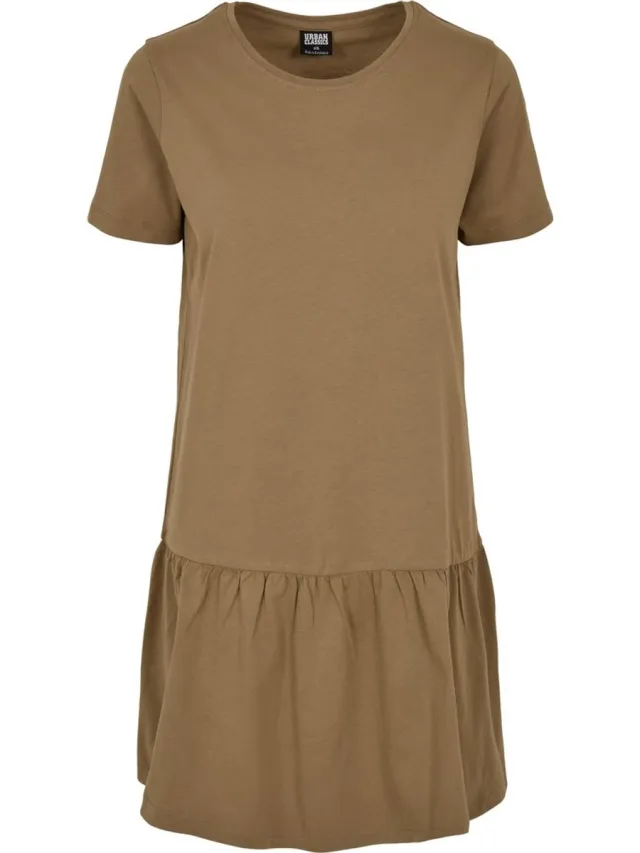 Urban Classics Valance Tee Korte jurk - XS - Groen