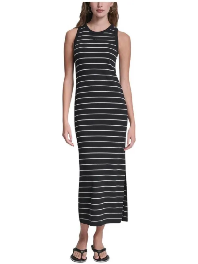 Dkny Lange Jurk Dkny DW9500380 2L5 Zwart
