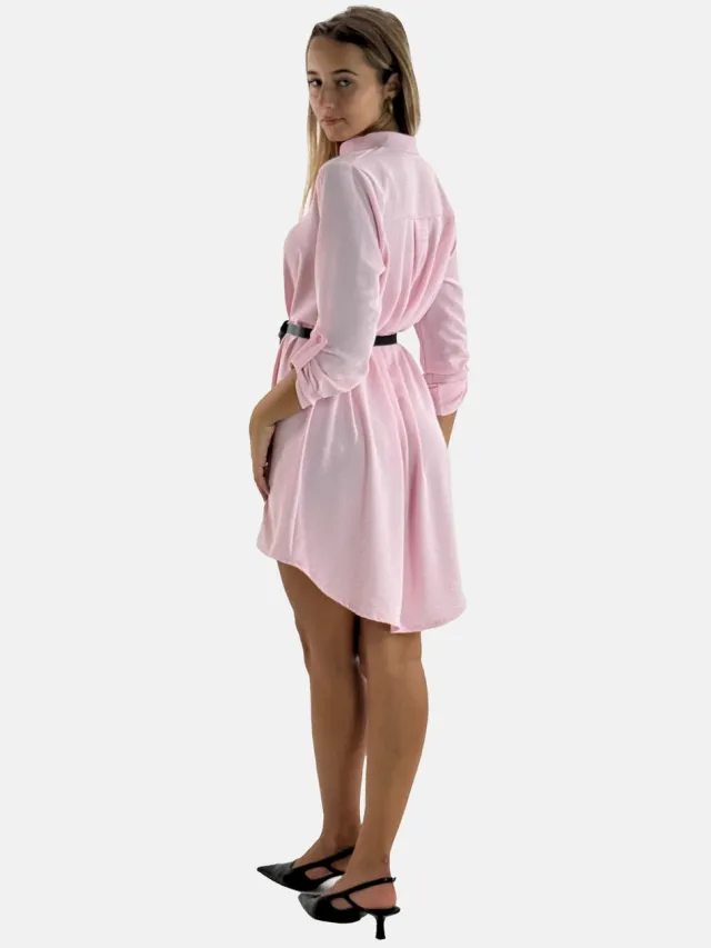 Elara Damen Kleid rosa