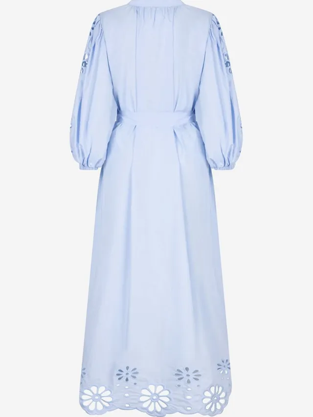 Ibana Diviana Long Dames - Jurk - Lichtblauw