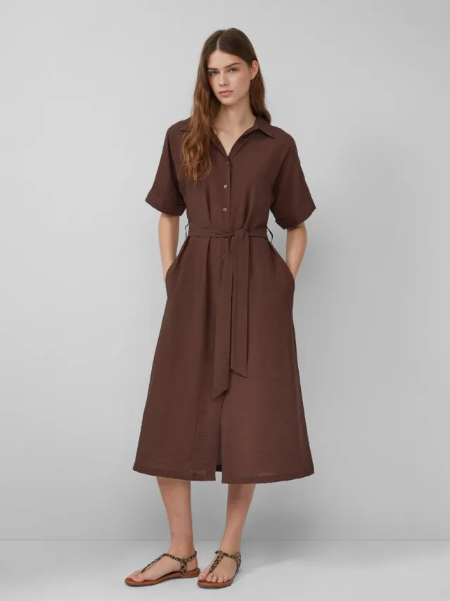 S.Oliver Kleid mokka